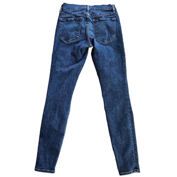 FRAME‎ -07 Women's Le Skinny De Jeanne Jeans in Fillmore Wash Mid-rise 26 - Picture 4 of 10